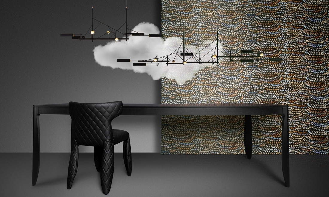 Moooi Wallcovering Memento Moooi Dandelion Cranes