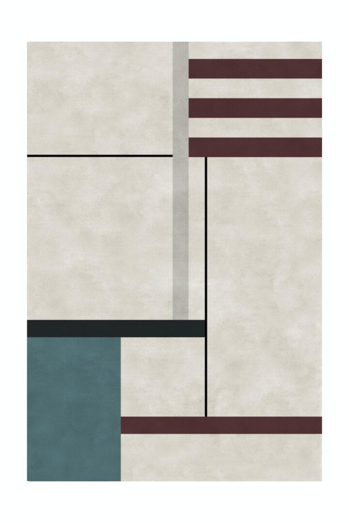 Bauhaus Wool Silk Lines 92