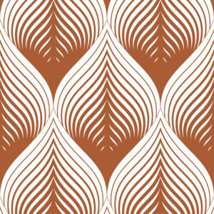 Lines and Geometrics ripple effect pumpkin